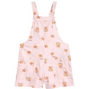 NWT Billabong Kid’s Running Wild Overalls Bib in Soft Pink (size L/12)